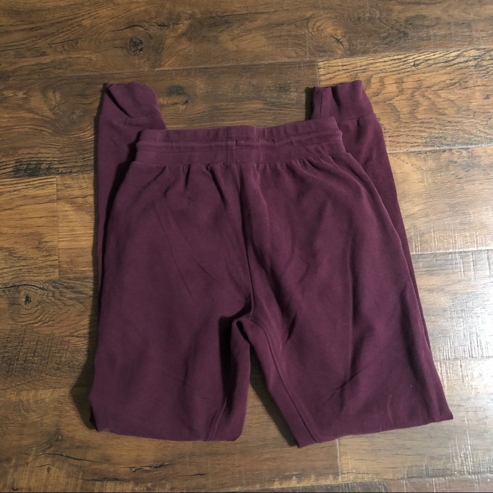 Alphalete Burgundy Women's Joggers Size Small - Picture 2 of 5